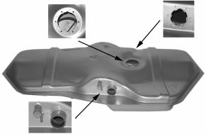 VAN WEZEL 3730084 -  Топливный бак
